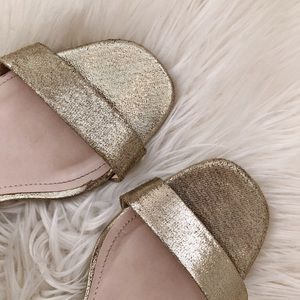 H&M Shoes - Gold heeled sandals H&M Shoes - Gold heeled sandals